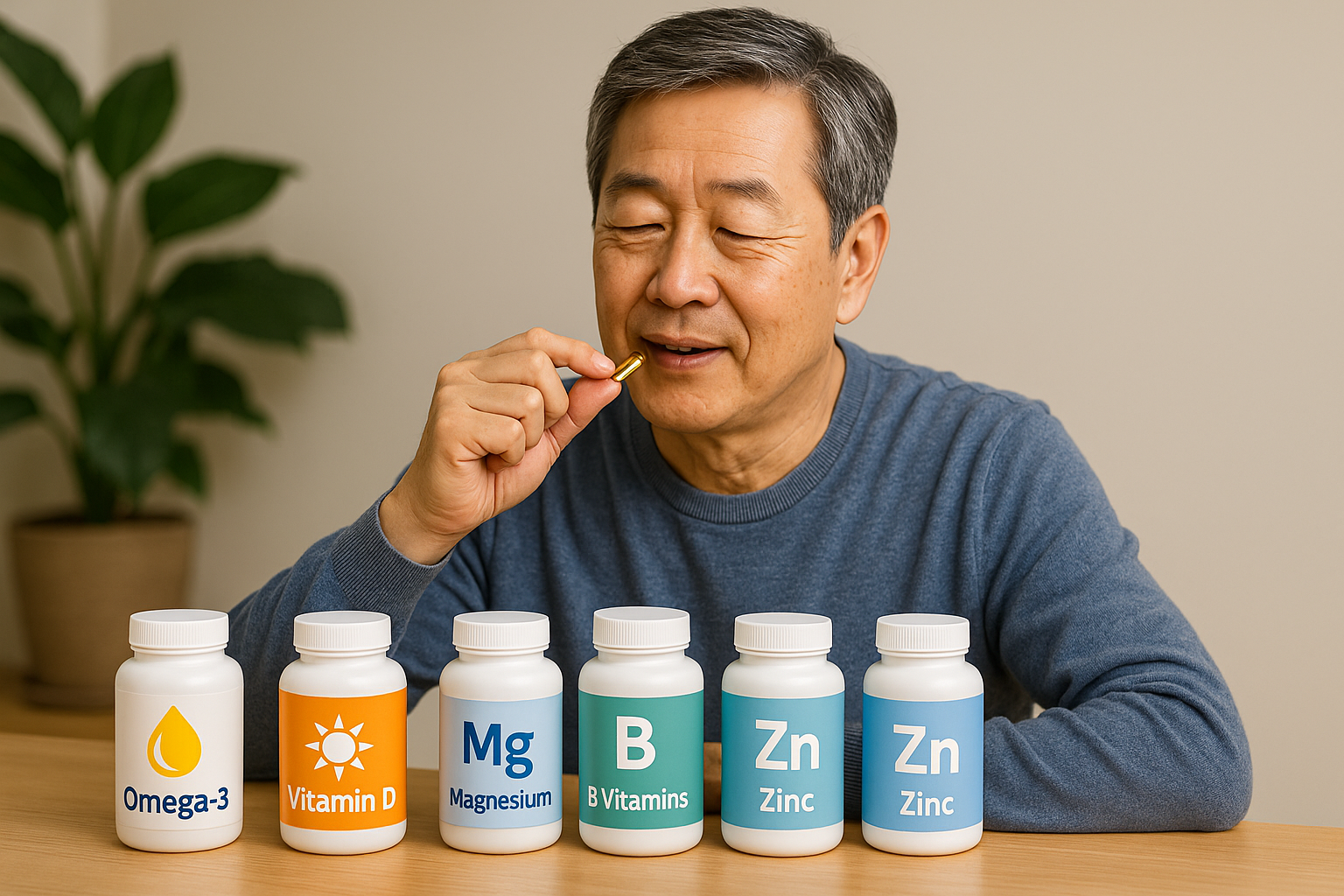 중년 남성에게 필요한 영양소