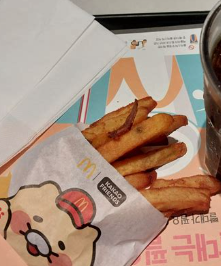 고구마후라이 세트로 먹어봤어요! 맥도날드 꿀조합 추천