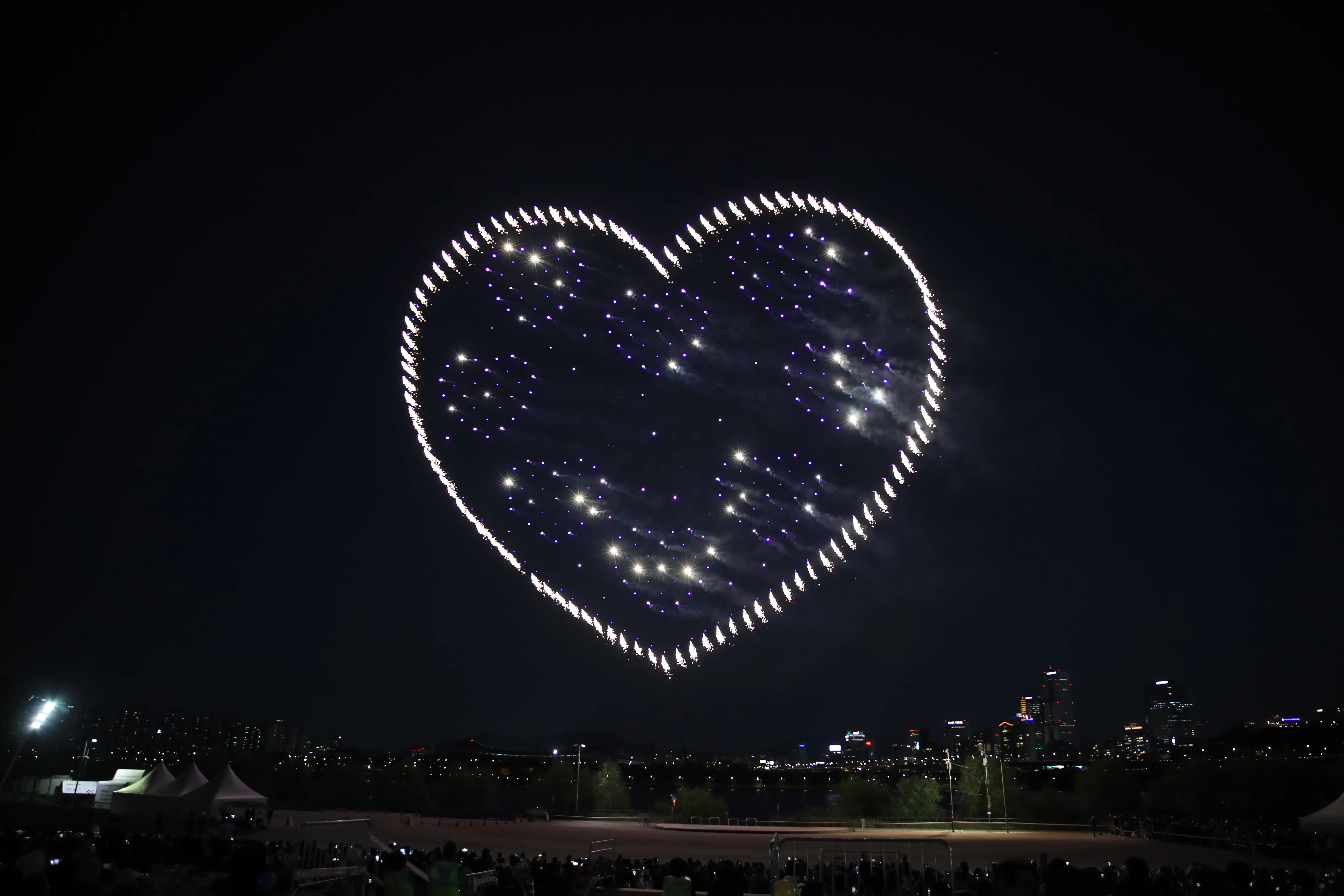 한강 드론 라이트쇼