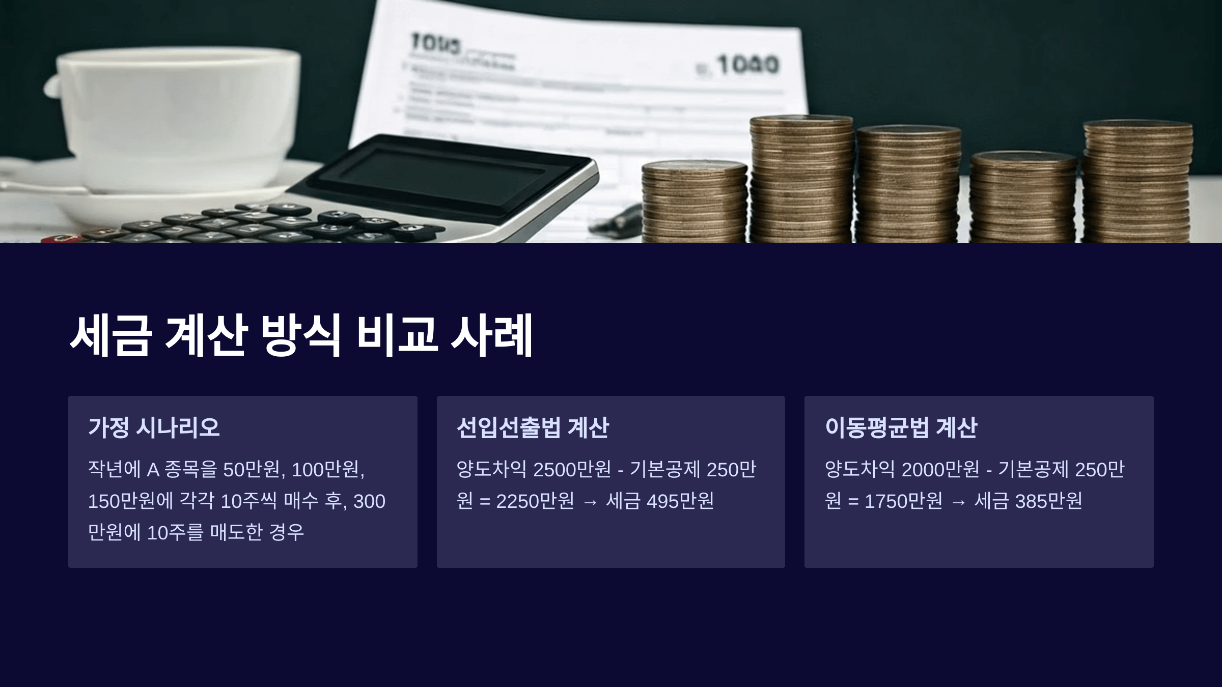 해외 주식 양도세 계산법과 절세 전략