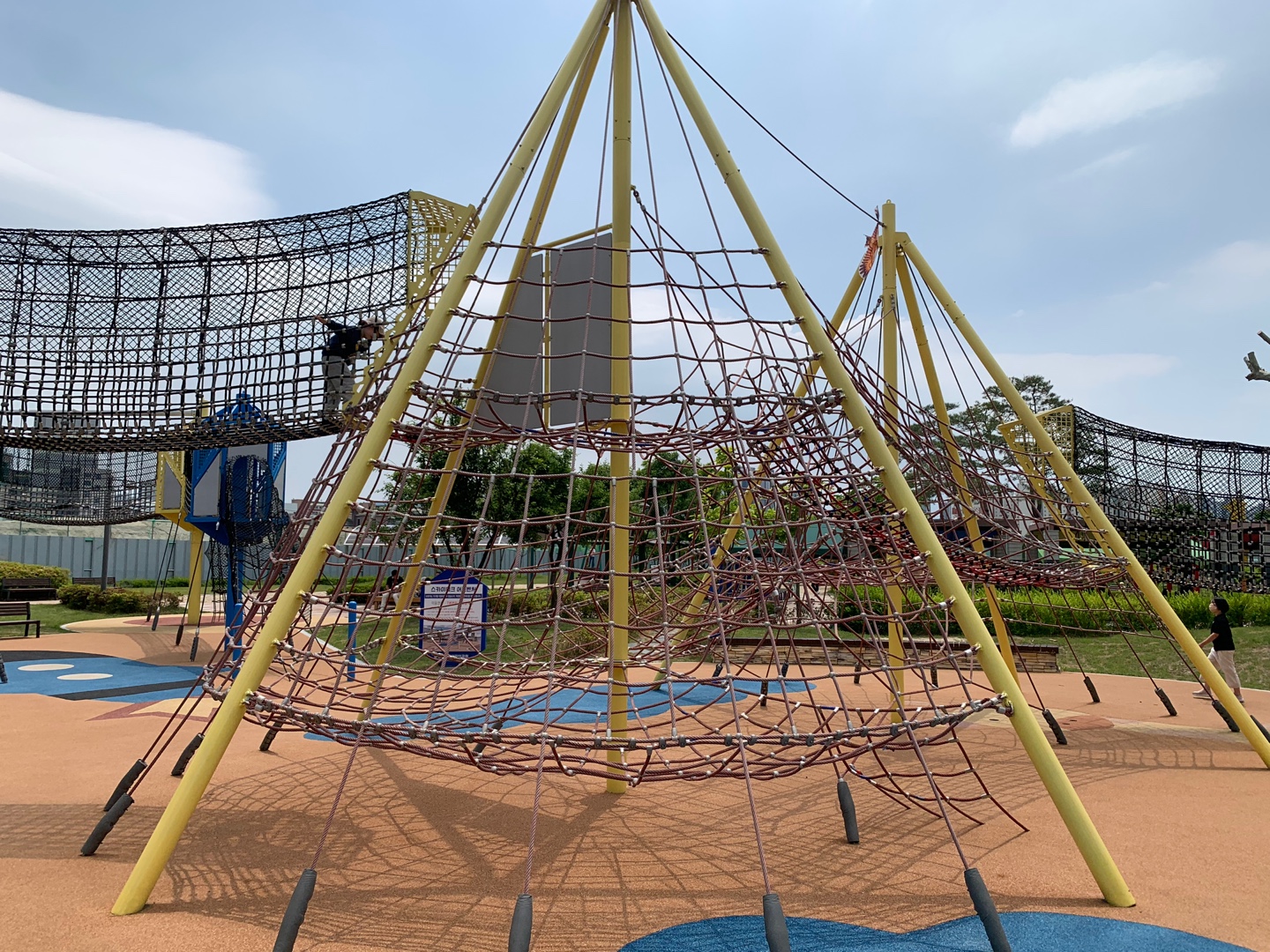 춘천꿈자람어린이공원 실외공원 스파이더넷