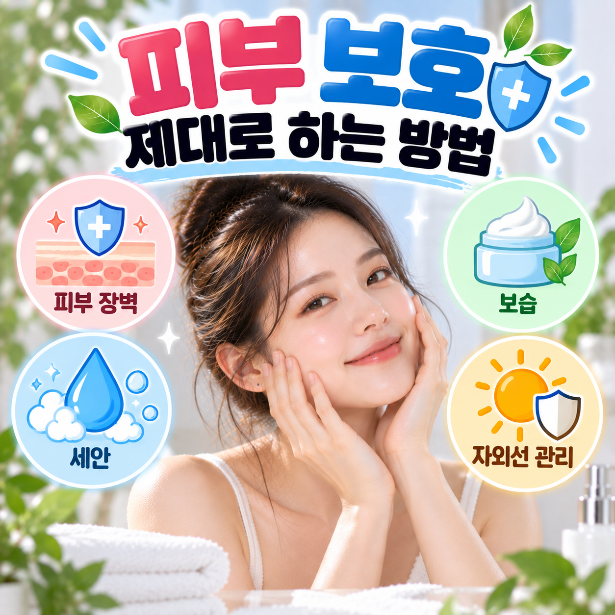 피부 보호 제대로 하는 방법