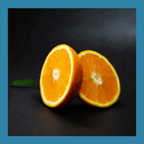 오렌지에는 스트레스 완화와 신경 안정에 좋은 칼륨과 항산화제가 포함