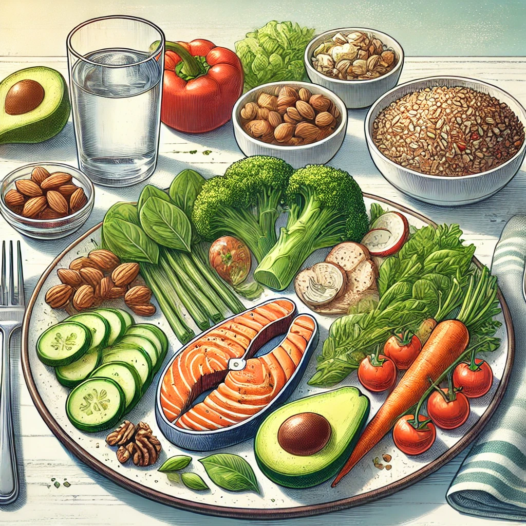 다이어트 음식들