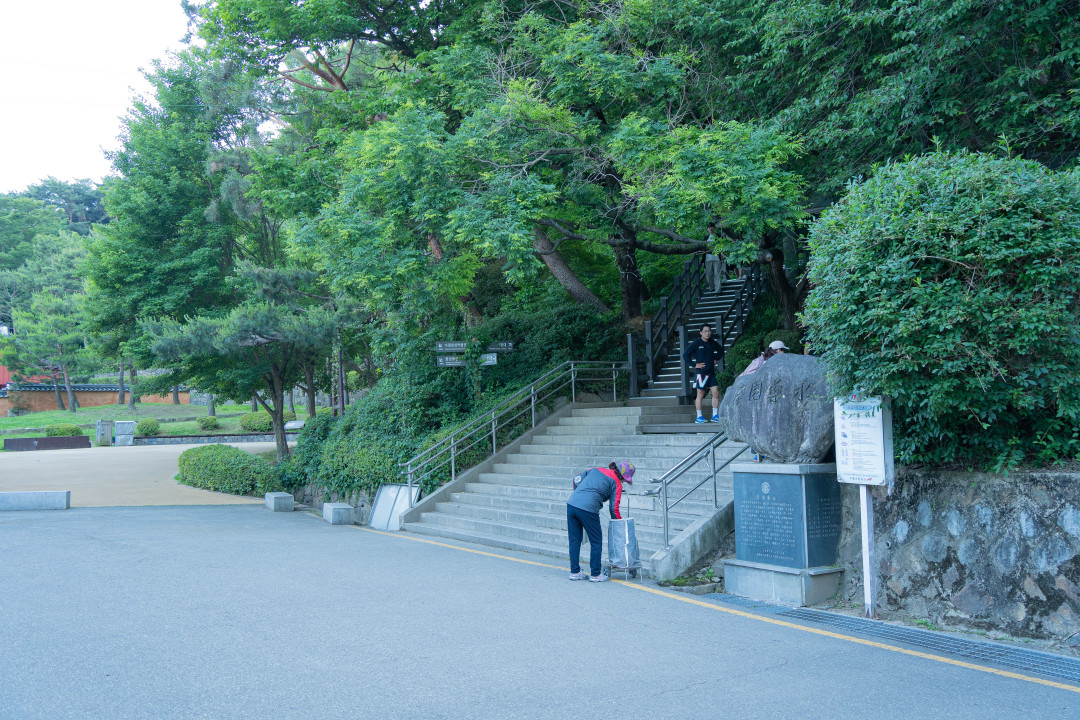 수원 팔달산 팔달산 내려가는길
