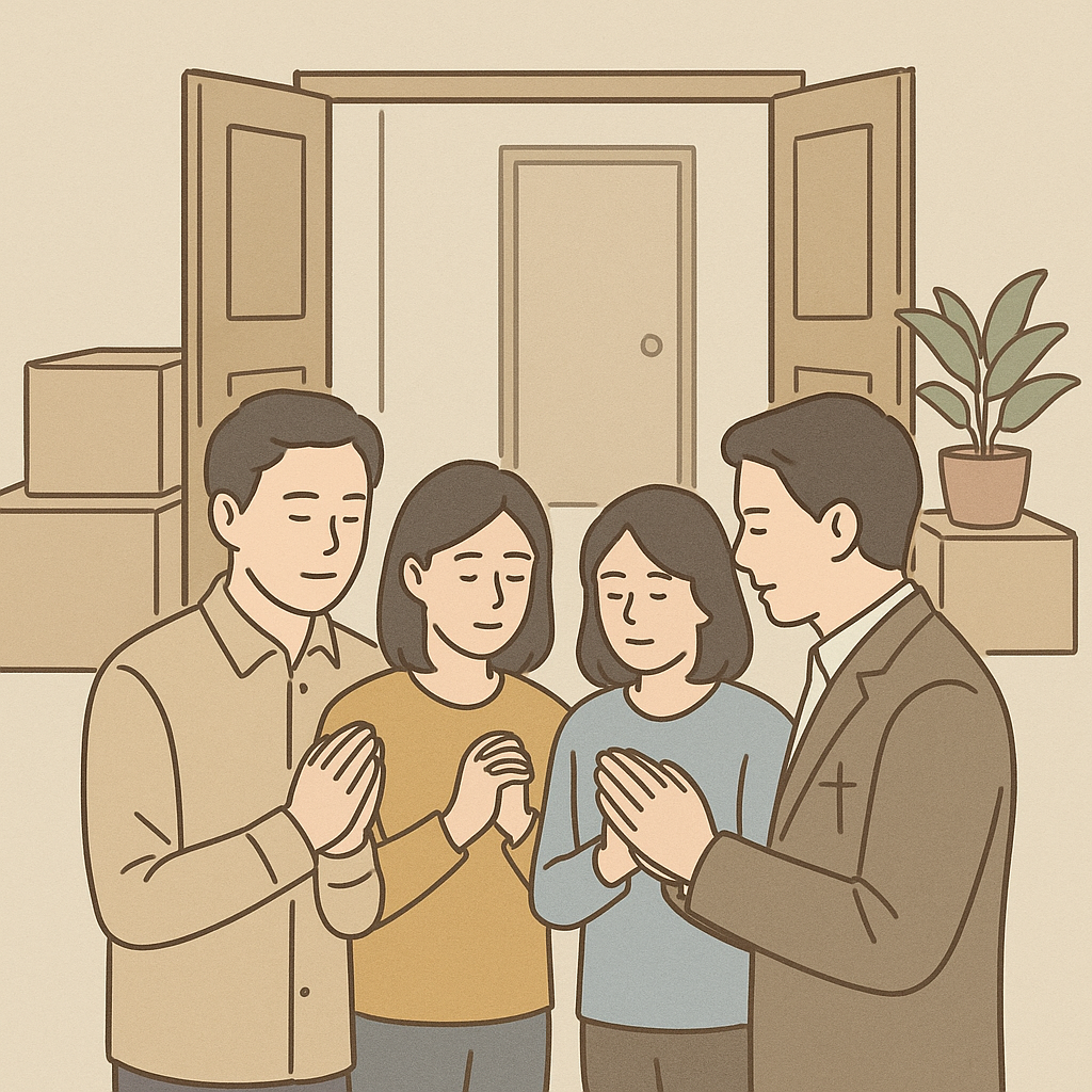이사 심방예배