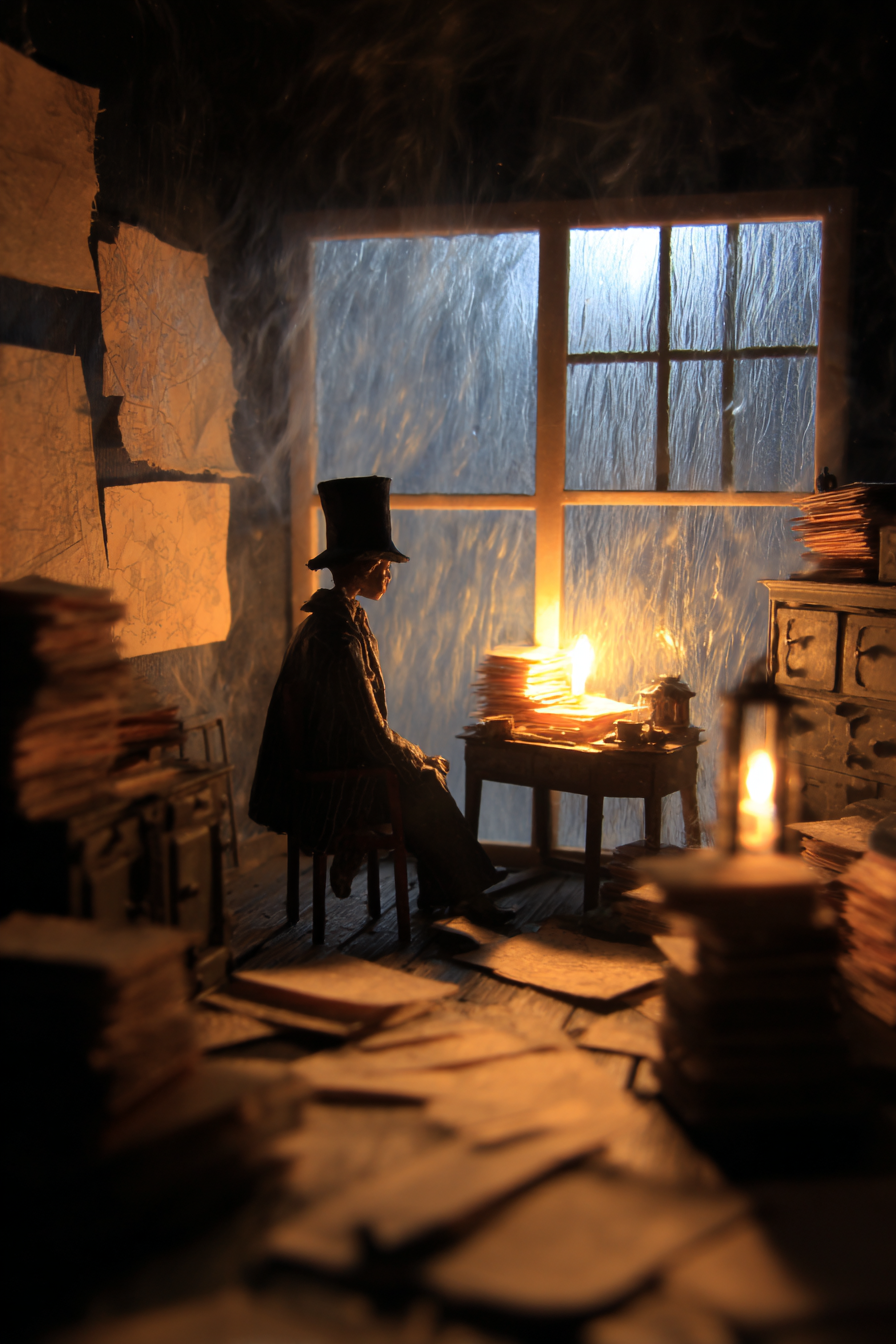 미니어처풍으로 재해석한 링컨 장면 by pearl's review