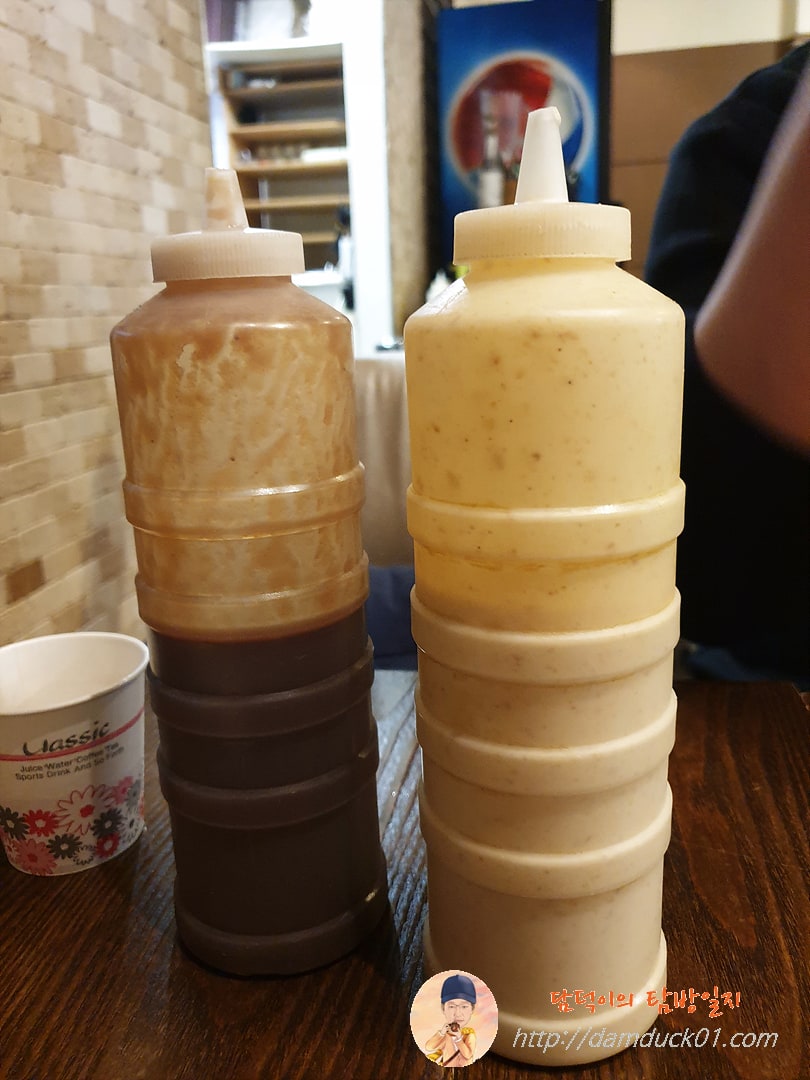 히비야-돈가스소스-양배추샐러드소스-담덕이의탐방일지