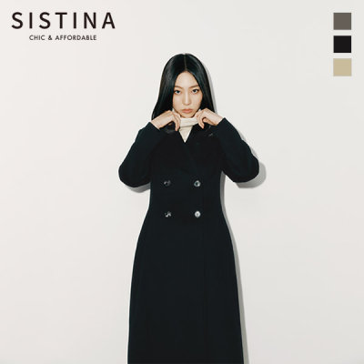 시스티나 21FW 캐시미어 와이드 칼라 코트 AWHCTL41020