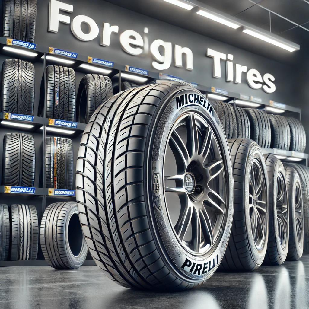 외제 타이어 종류