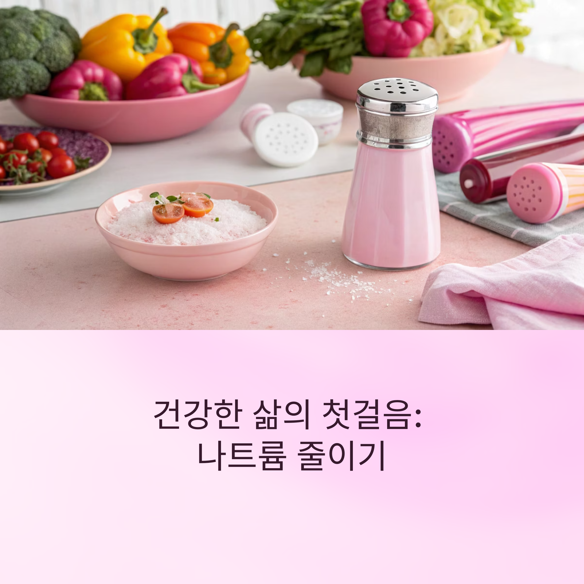 나트륨 줄이는 방법