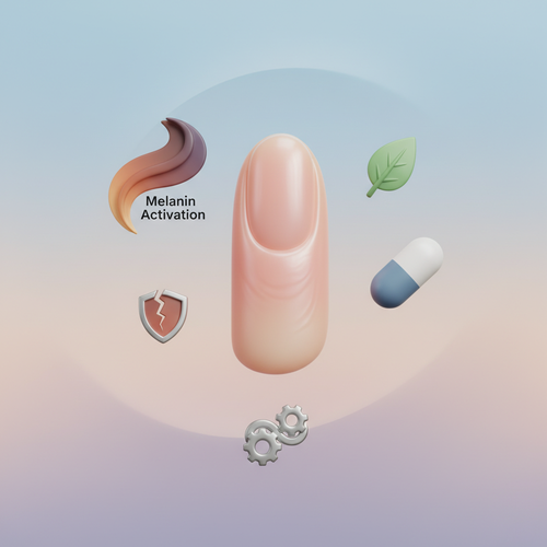 흑색종과 구별해야 할 일반적인 원인들