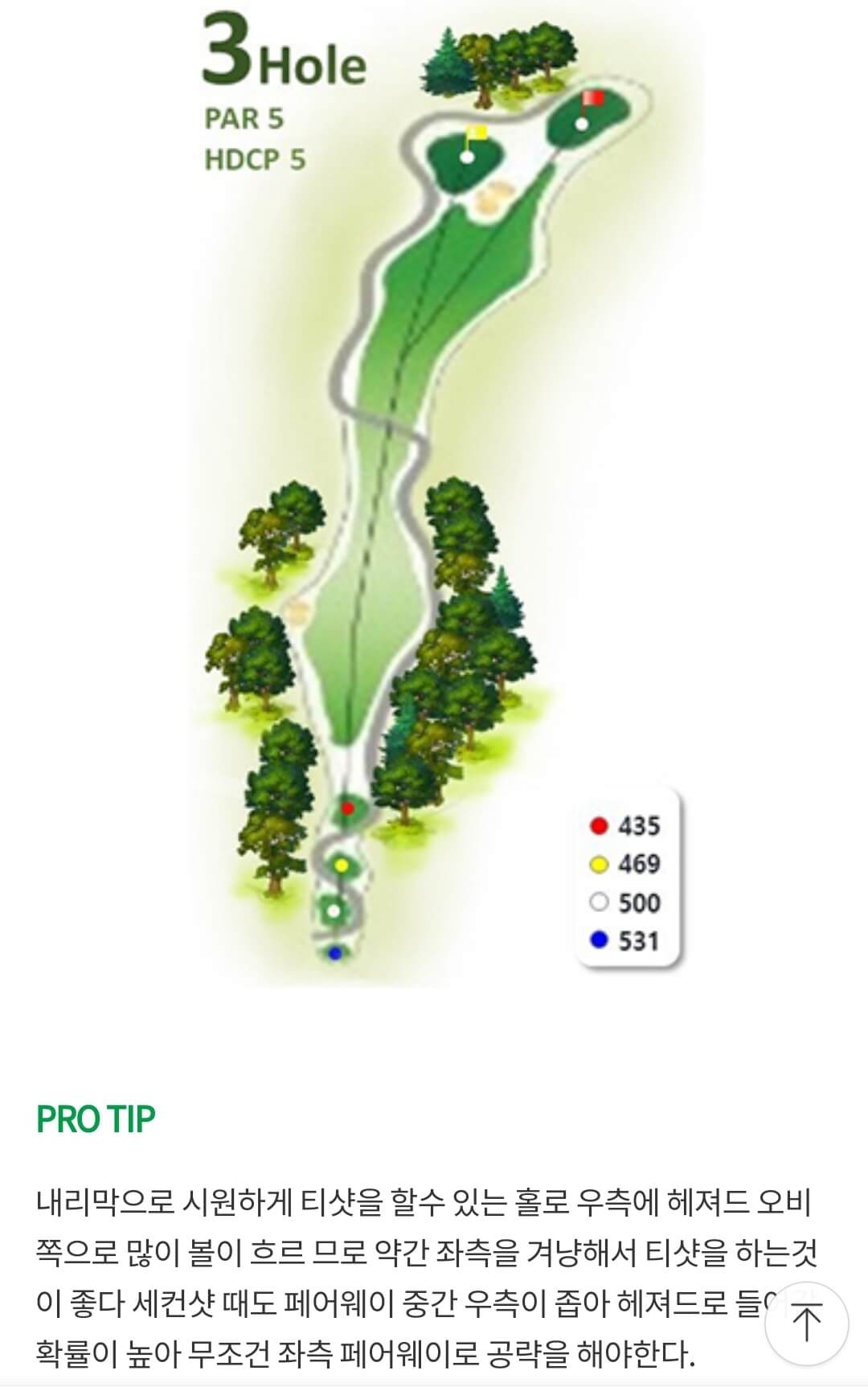 오창에딘버러 컨트리클럽 코스공략도 3
