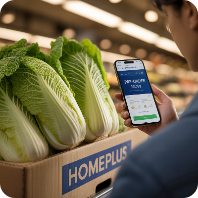 홈플러스 절임배추 2차 사전예약 이미지