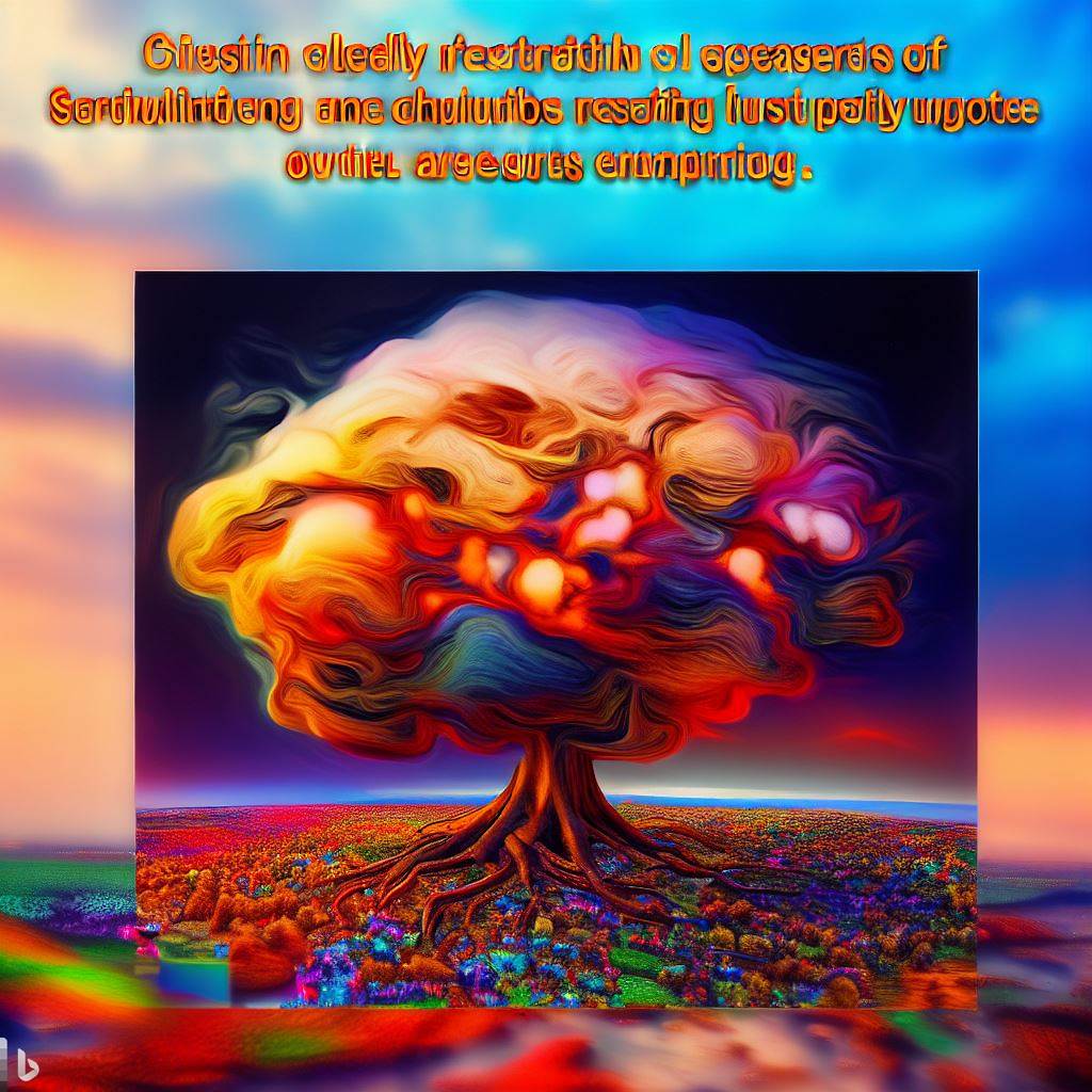 메타버스 가상아트 갤러리를 이용한 디지털 미술 전시회그림 알수없는 나무형태의 그림