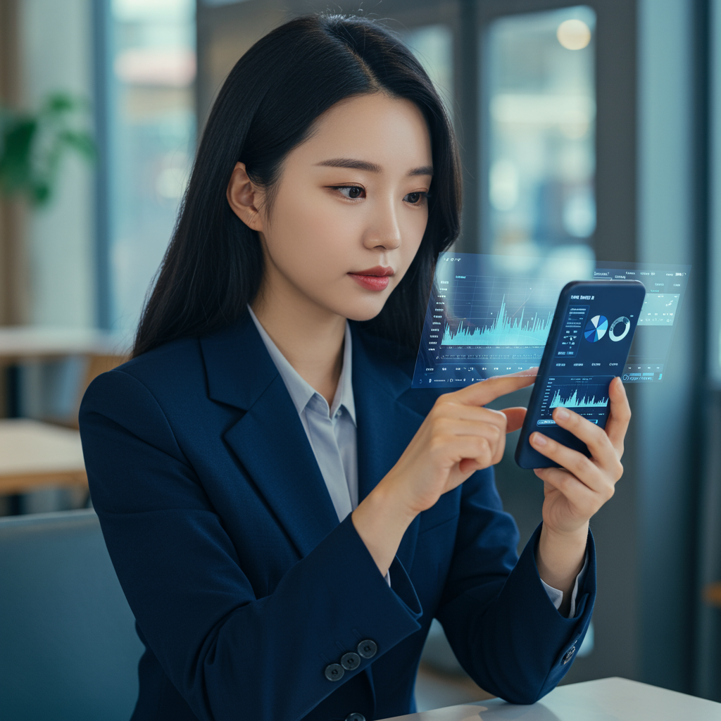 소액 투자의 접근성과 젊은 투자자의 일상을 시각화1