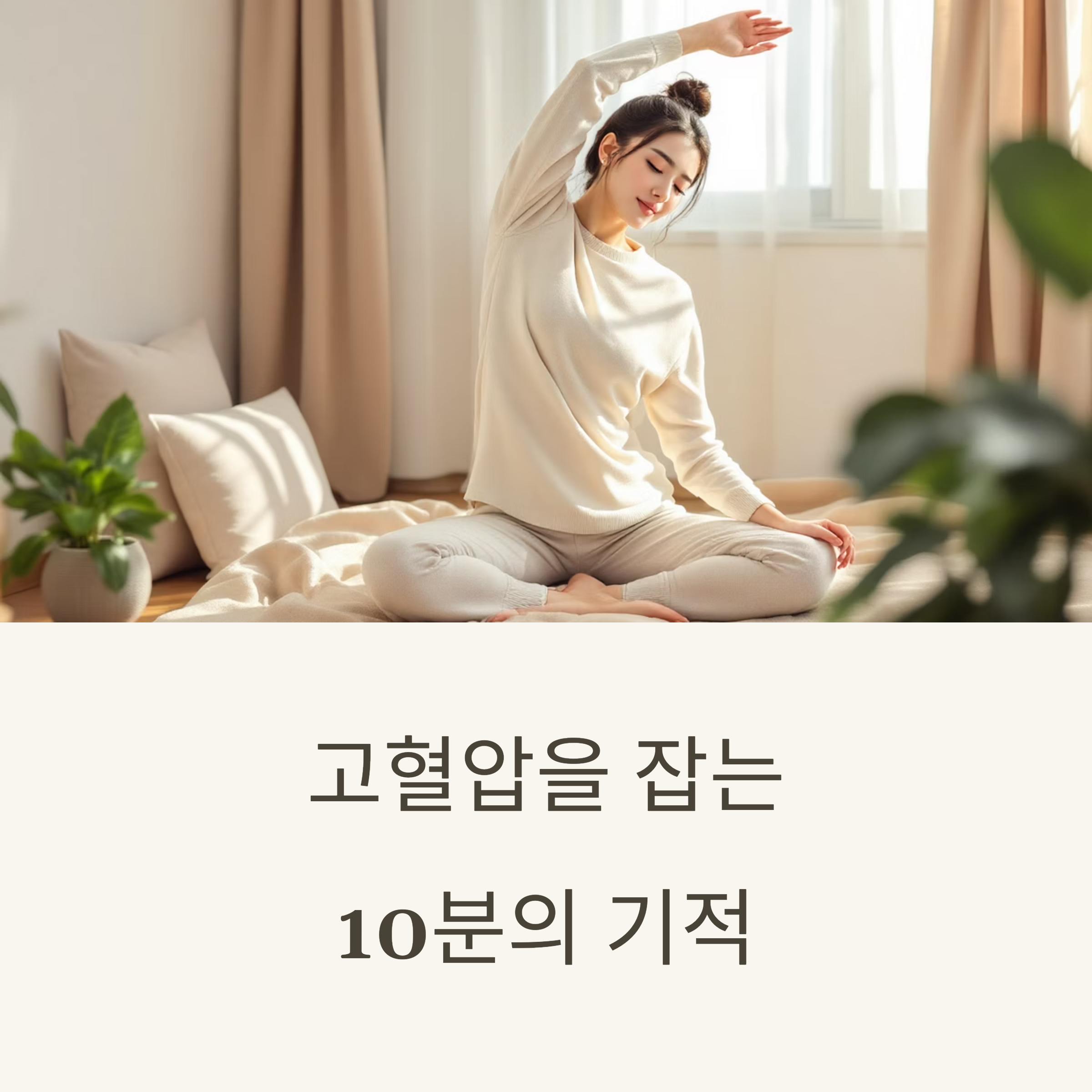 고혈압을 잡는 10분의 기적