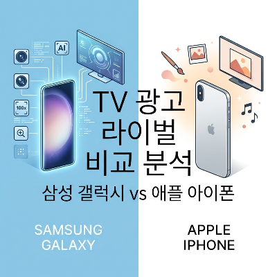 [라이벌 브랜드의 TV 광고 전략 비교 분석] 삼성전자 vs 애플(Apple)의 감성 마케팅 대결