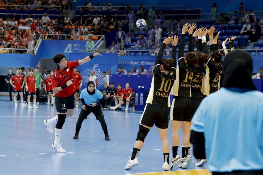 항저우 아시안 게임 여자 핸드볼 결승 결과