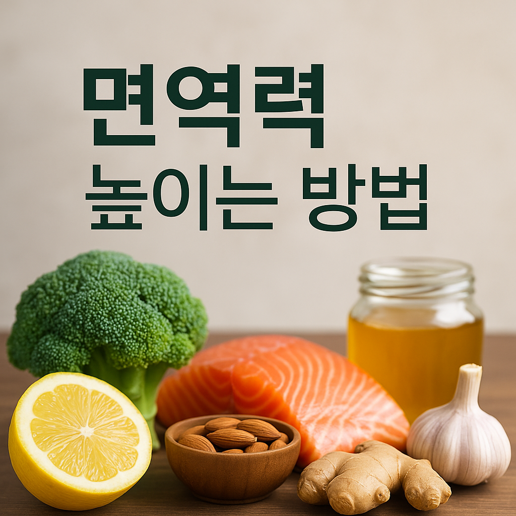 면역력 높이는 방법