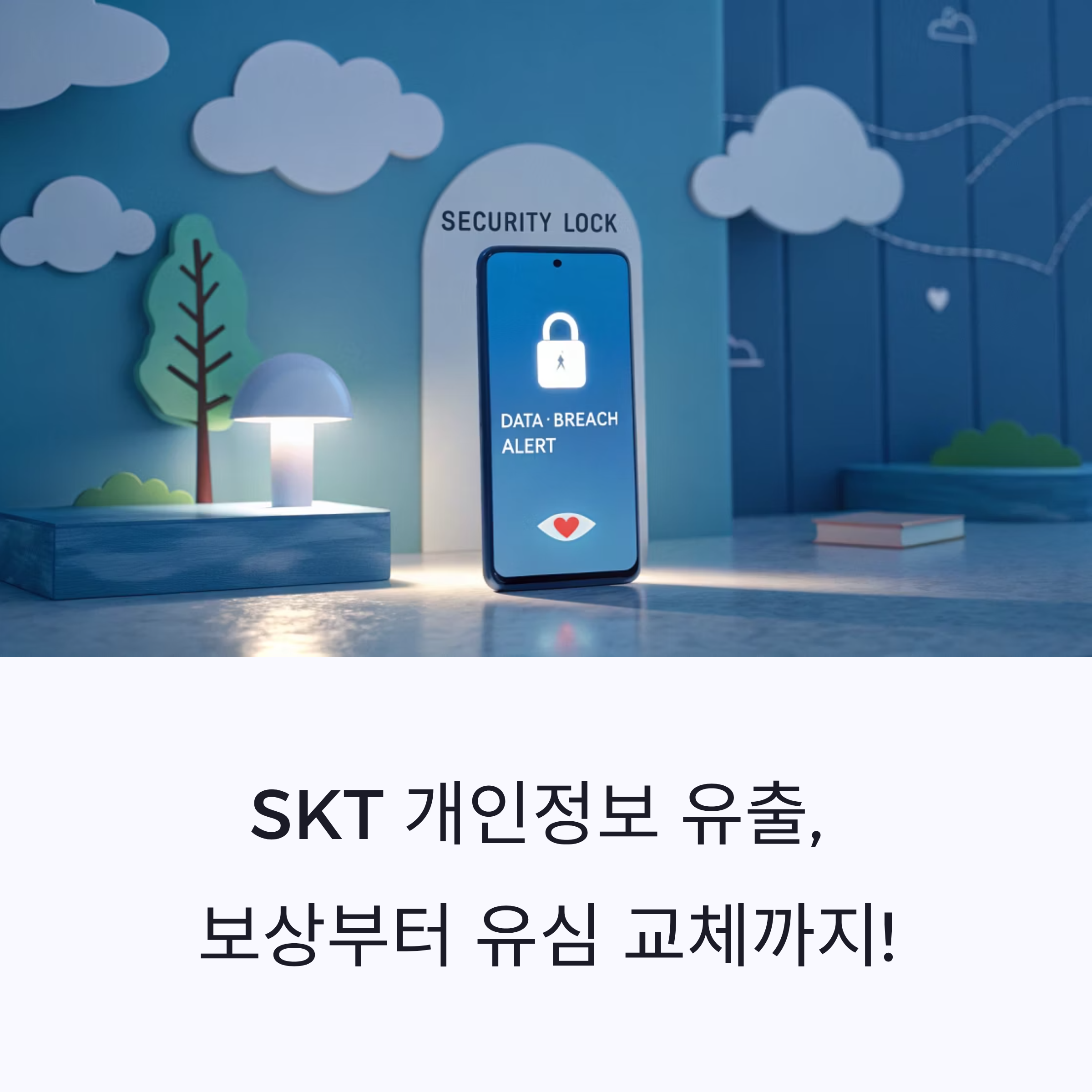 SKT 개인정보 유출 총정리: 1조원대 보상과 유심 무료 교체 완벽 가이드