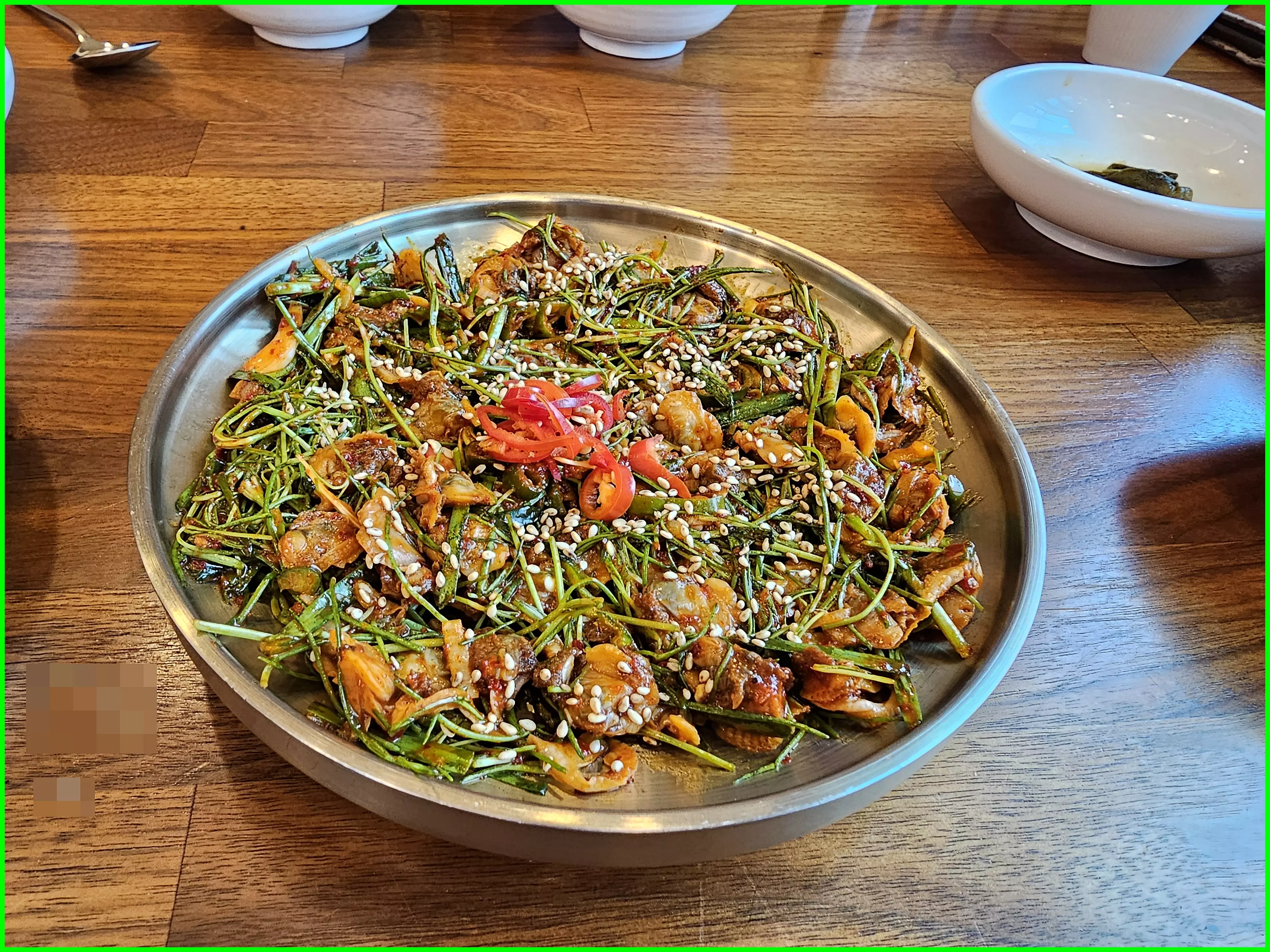 여수꼬만무침