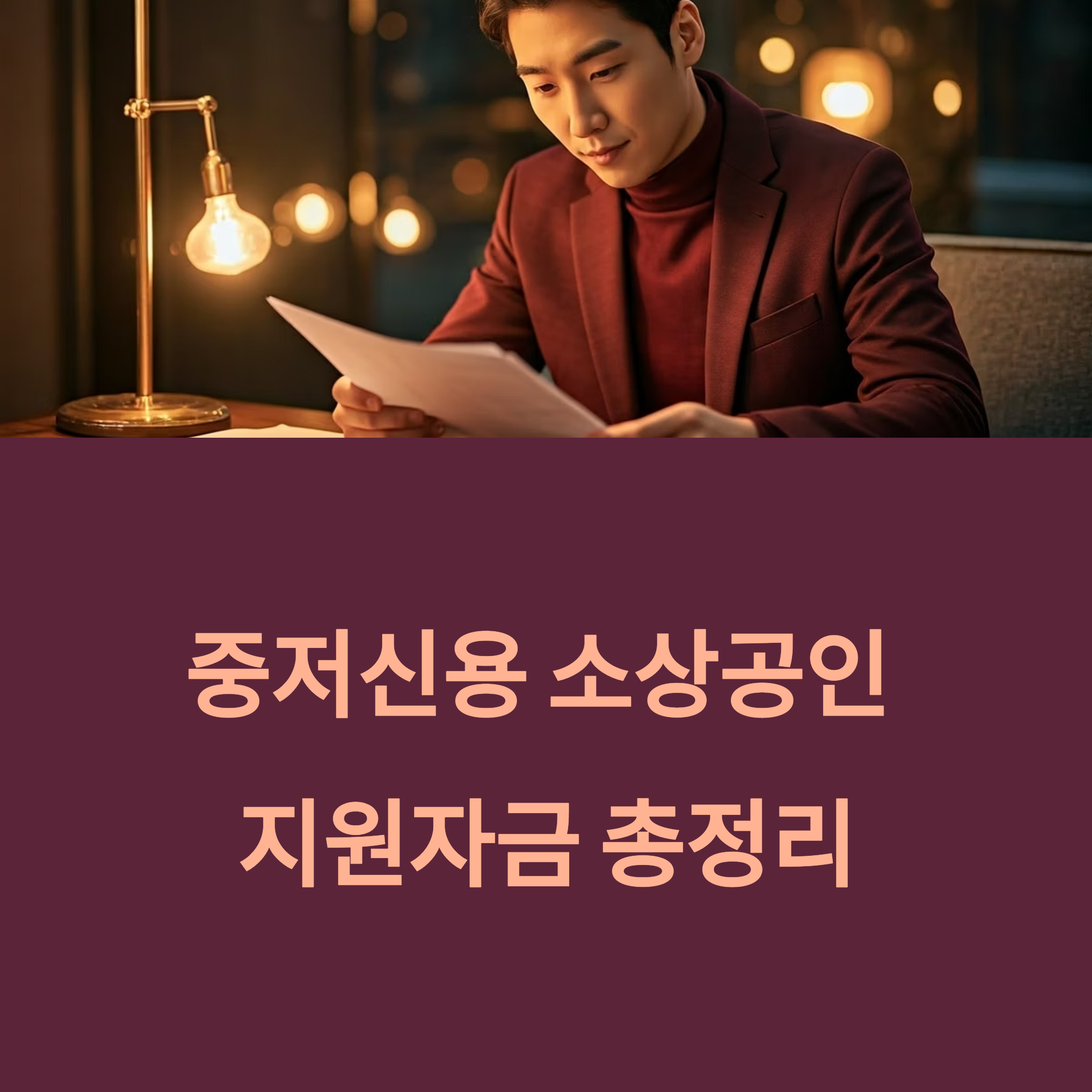 2025년 중저신용 소상공인