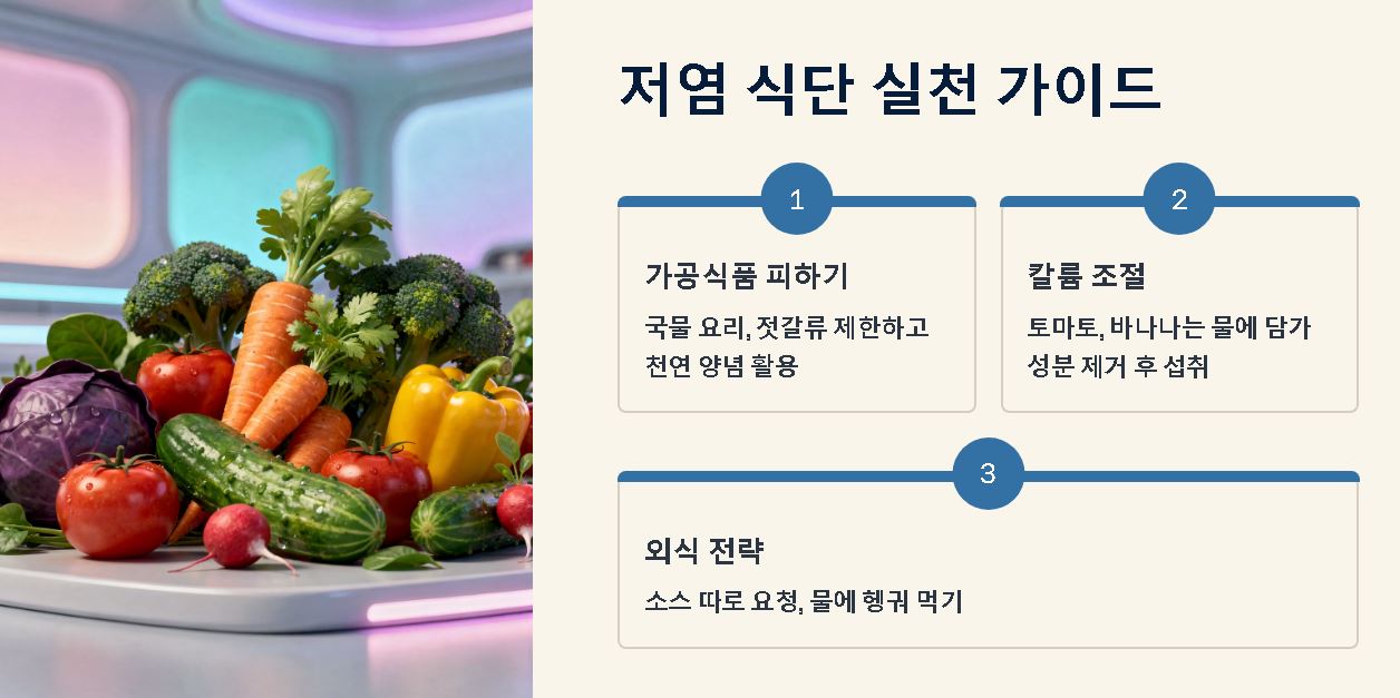 크레아티닌 수치 낮추는법