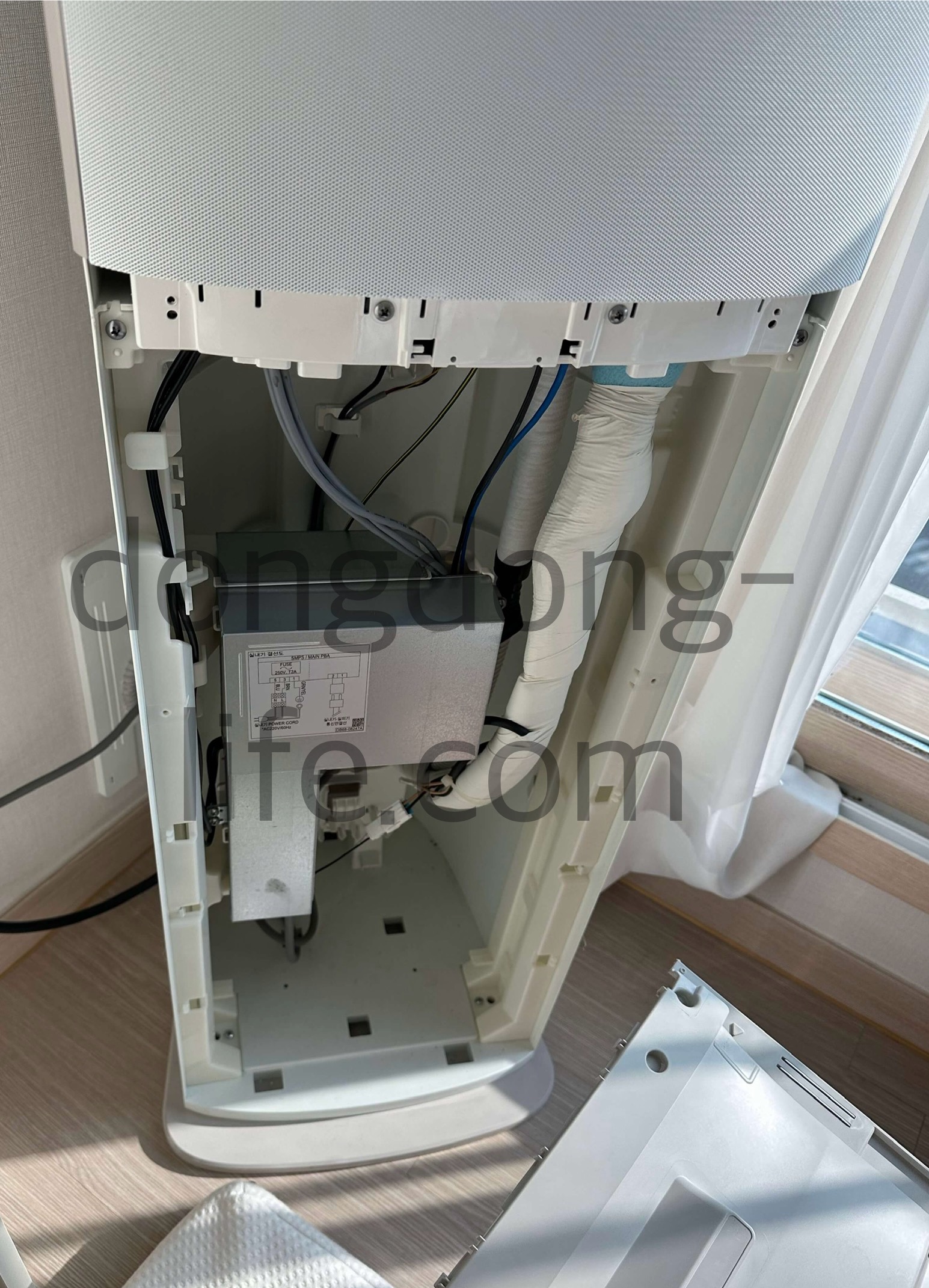 삼성 무풍 에어컨 2in1 셀프 청소 방법 직접 분해 후기