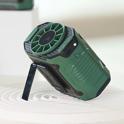 독일 아토만 태풍기 허리에차는 손풍기