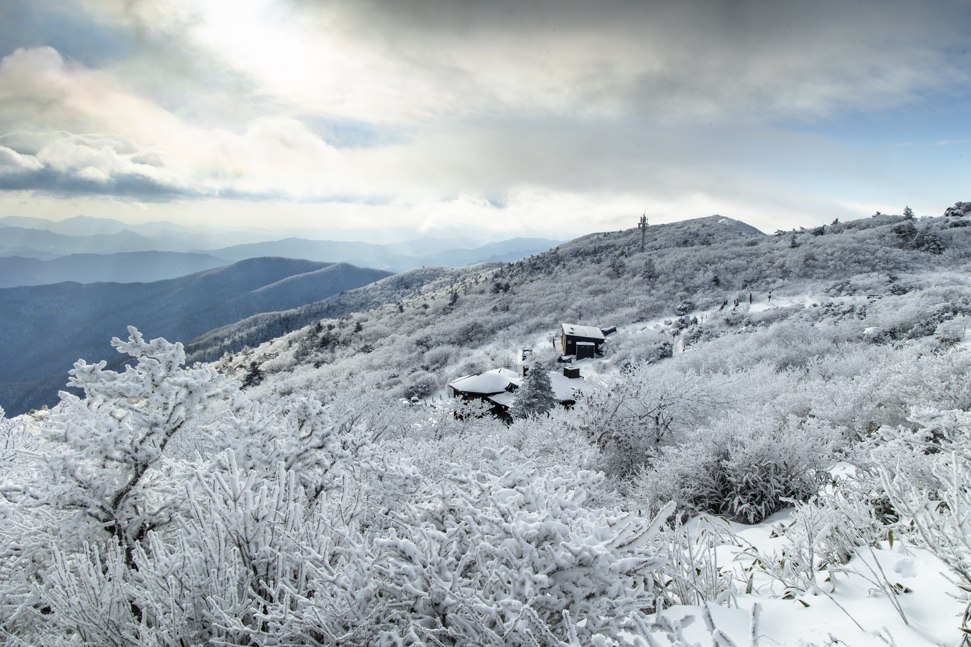 덕유산 눈꽃 상고대