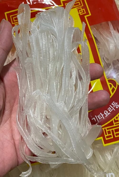 노브랜드녹두납작당면