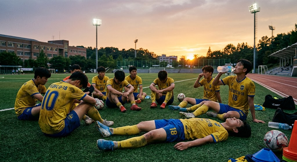 아들 축구화 끈 묶어주다 멘탈 나간 사연 (수도권 vs 지방 고교 축구부 비용 Real 비교)