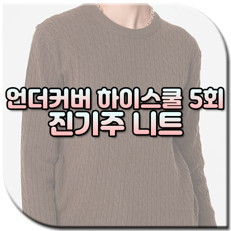 언더커버 하이스쿨 5회 진기주 니트