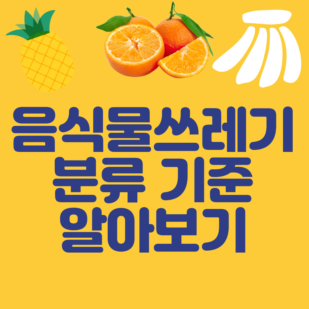 음식물쓰레기-분류-기준