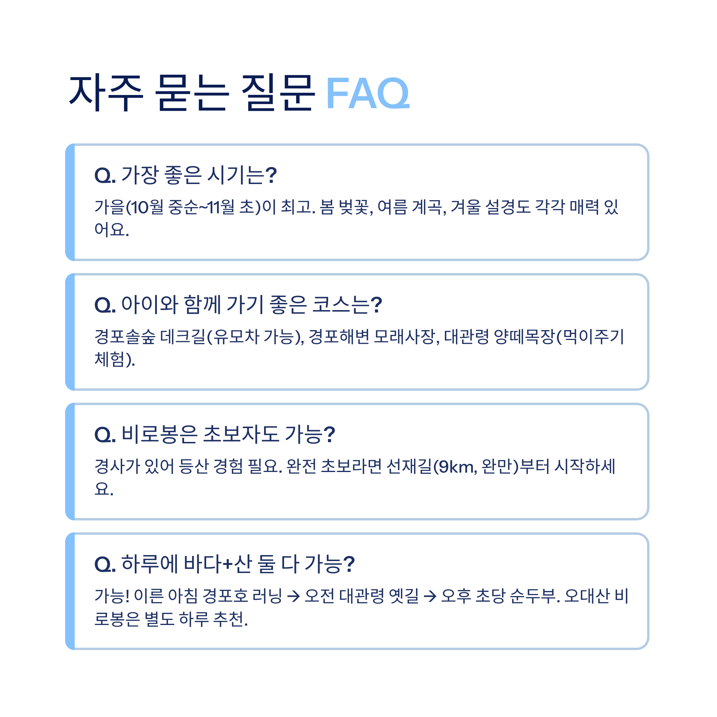 강릉 근교 산책 달리기 트레킹 코스 추천 ❘ 바다와 소나무 숲 사이를 걷는 법