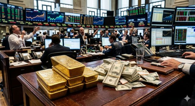 금 가격 하락과 달러 강세가 동시에 나타나는 2026년 안전자산 시장 상황