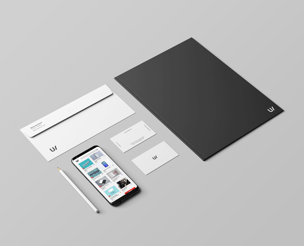Stationery Branding & Identity Mockup – PSD(개인용지 브랜드 & 아이덴티티 목업 – PSD)