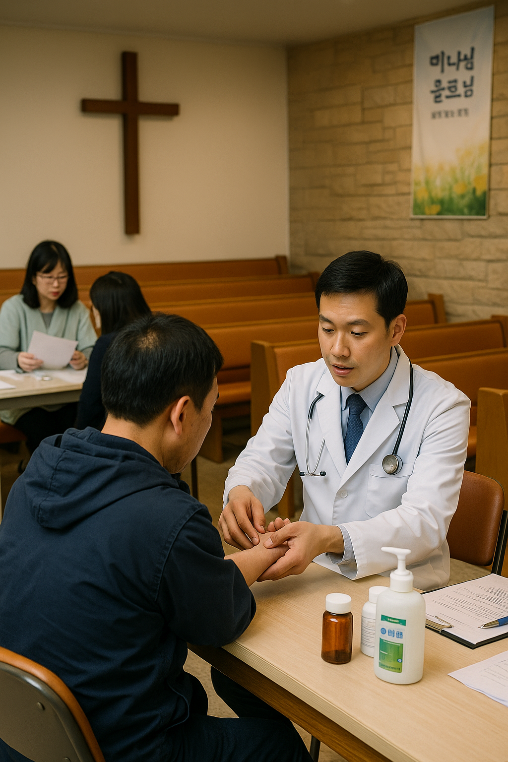 피부질환 진료도 가능한 교회 의료봉사 총정리