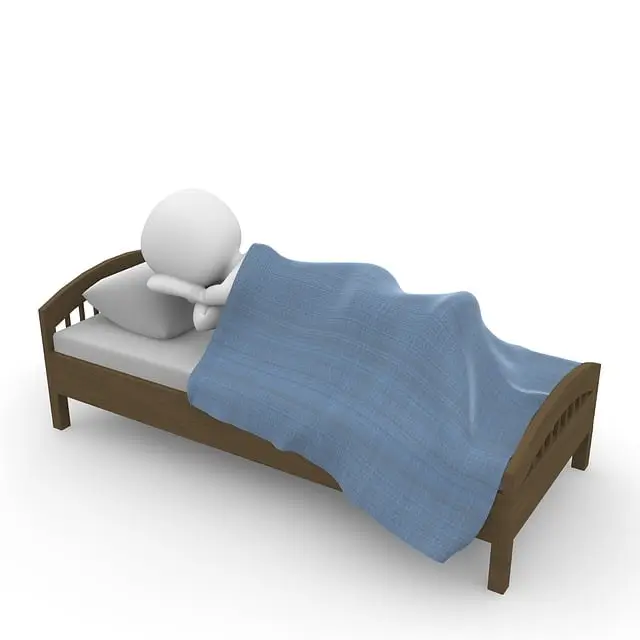 잠자는 사진