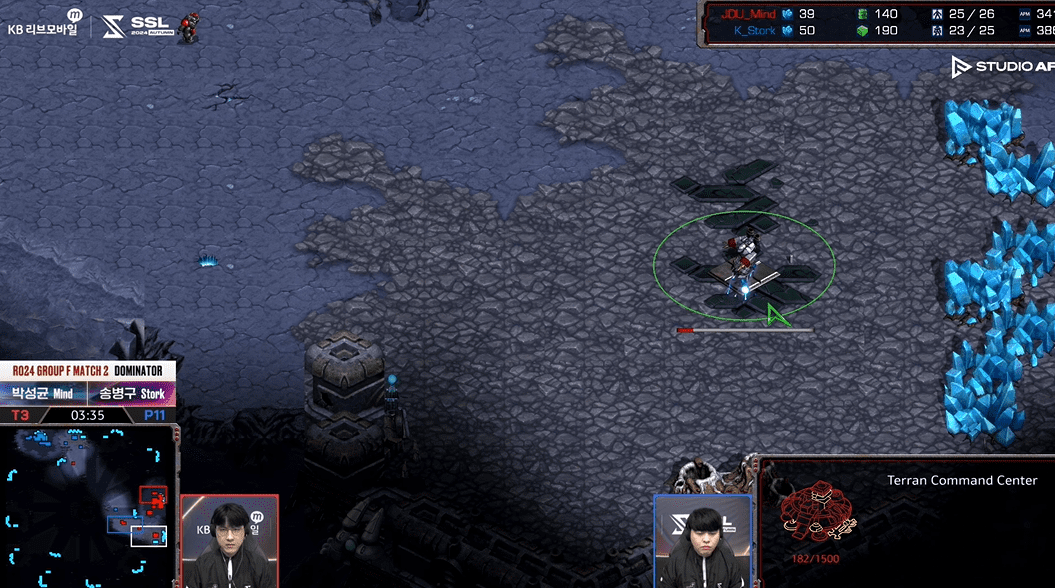 24강 F조 2경기 초반빌드1