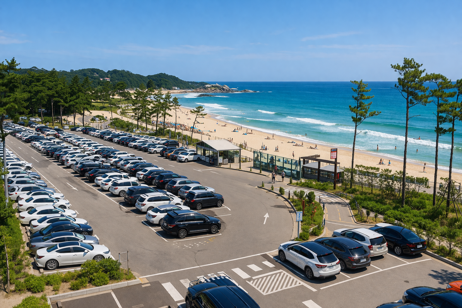 양양 서피비치 주차장 완벽 정리|위치·주차비·주말 주차 꿀팁 총정리 관련 사진