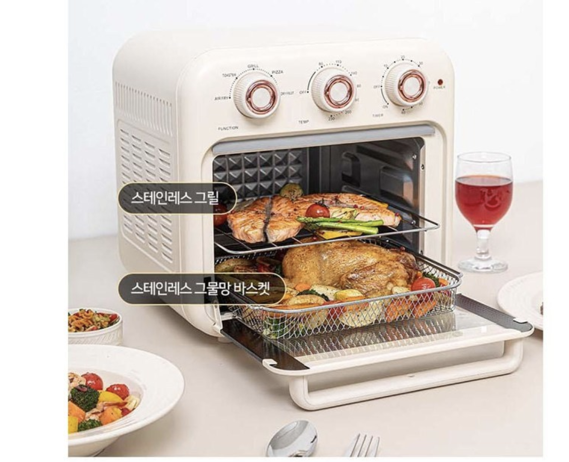 파벡스 오븐 에어프라이어 18리터 후기