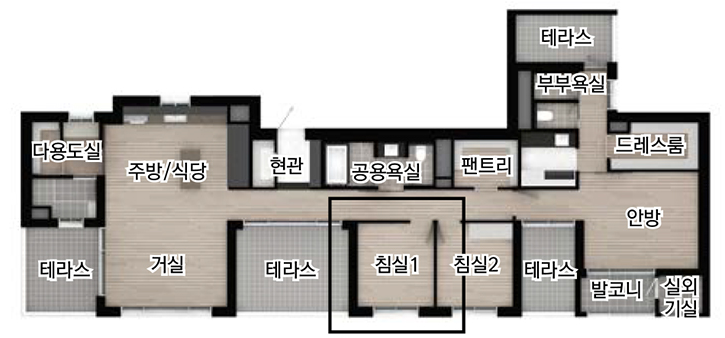 117P㎡ 평면도