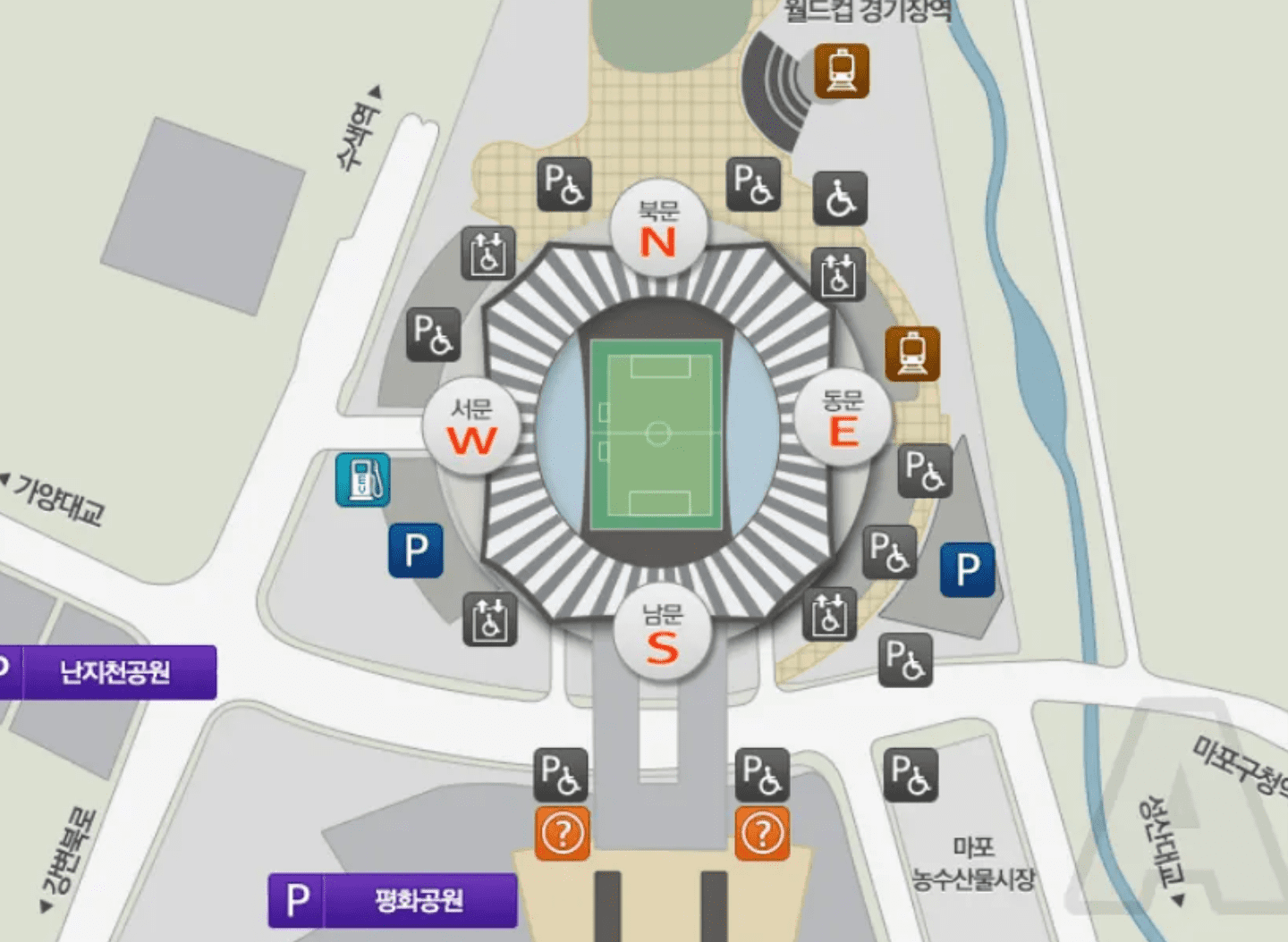 상암 월드컵경기장 주차 정보 및 근처 주차장 팁