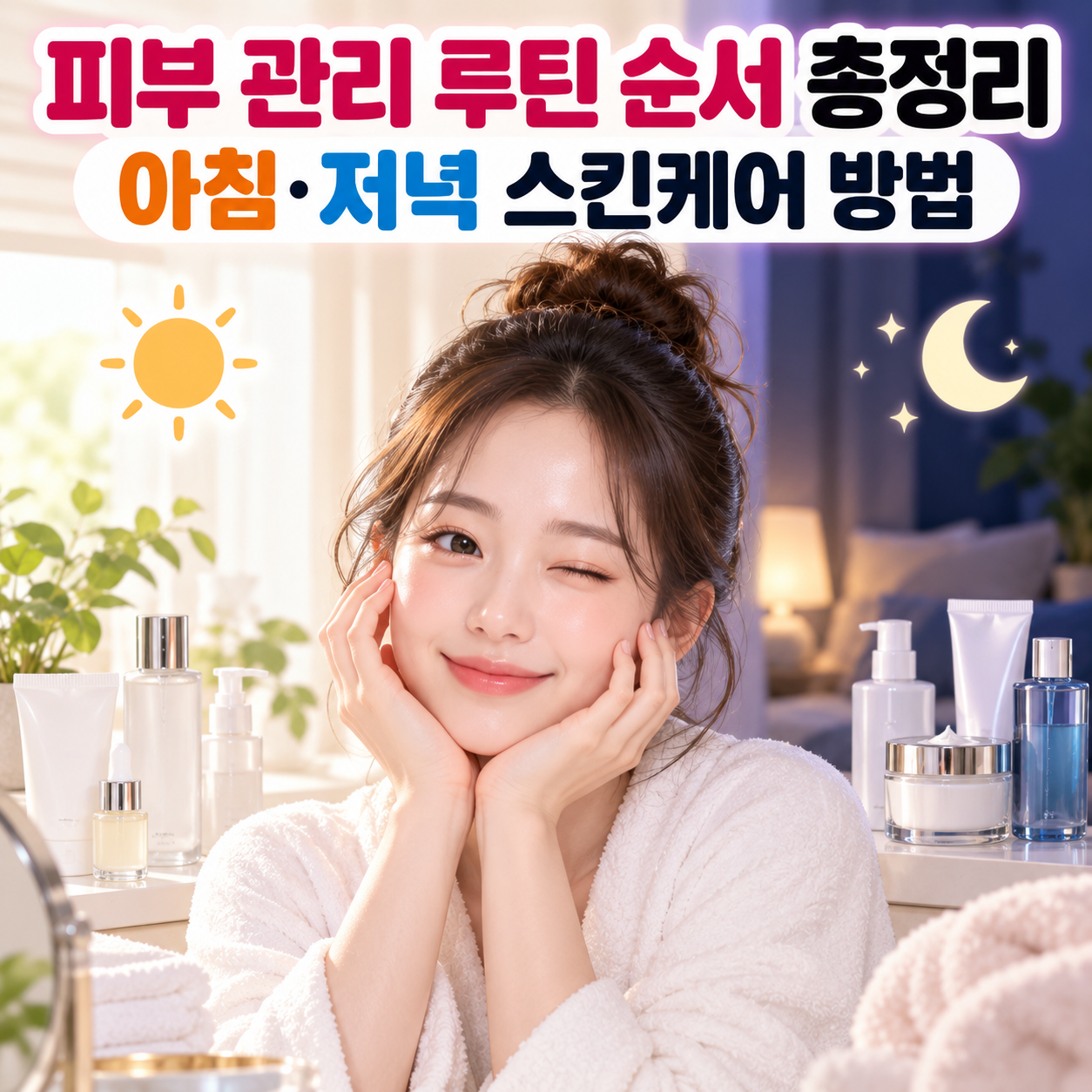 피부 관리 루틴 순서