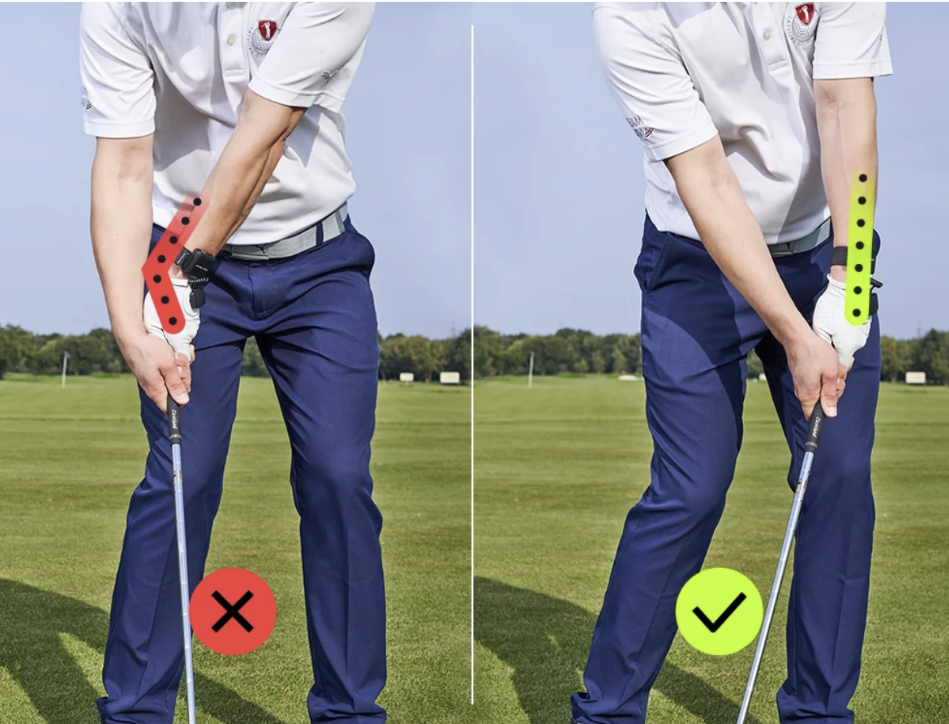 임팩트 손목 모양