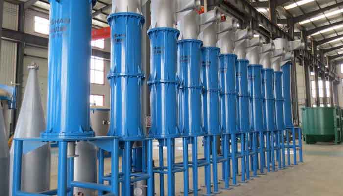 골판지 초지작업