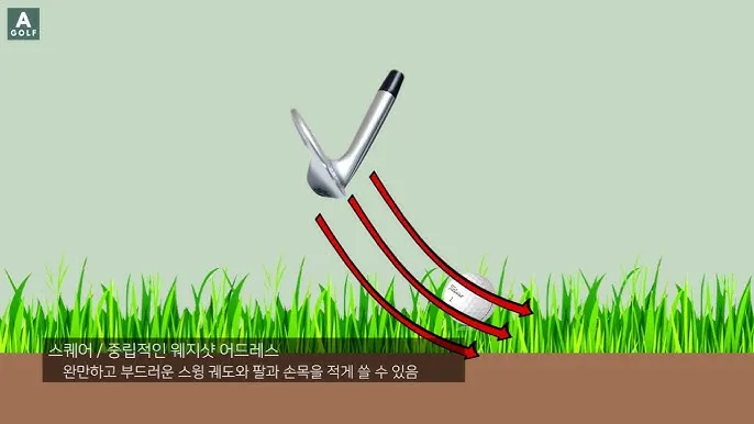 골프 웨지샷 스핀 컨트롤 로프트 선택 바운스 사용법 실전_1