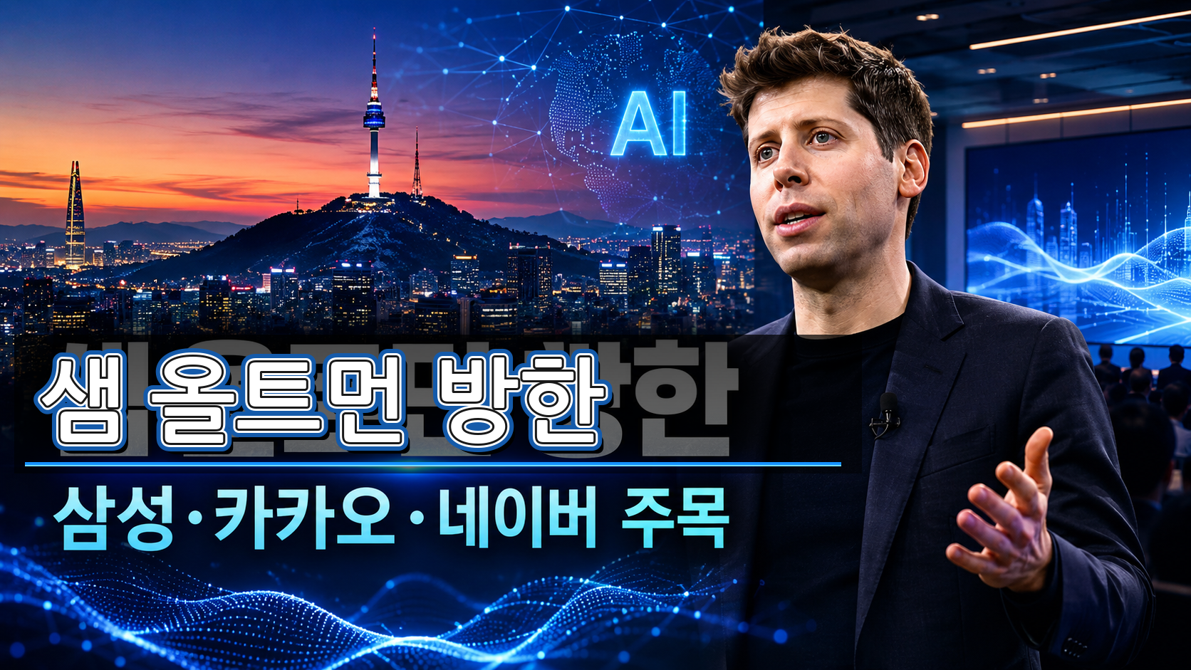샘 올트먼 14일 방한 ! 삼성·카카오·네이버 주가 폭등 오픈AI와 만나는 진짜 이유 (11)